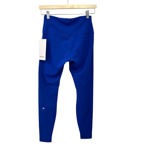 Lululemon Wunder Train High Rise 28” Galactic Cobalt Size 6 NWT Authentic - Picture 2 of 4